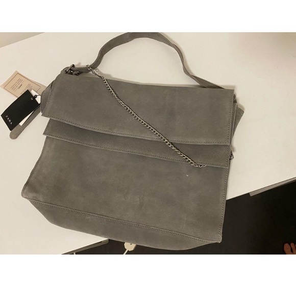 ZARA suede clutch bag - Picture 4 of 4